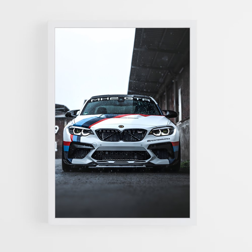 Poster M6 GTR Racing – affiche BMW (vue 3)